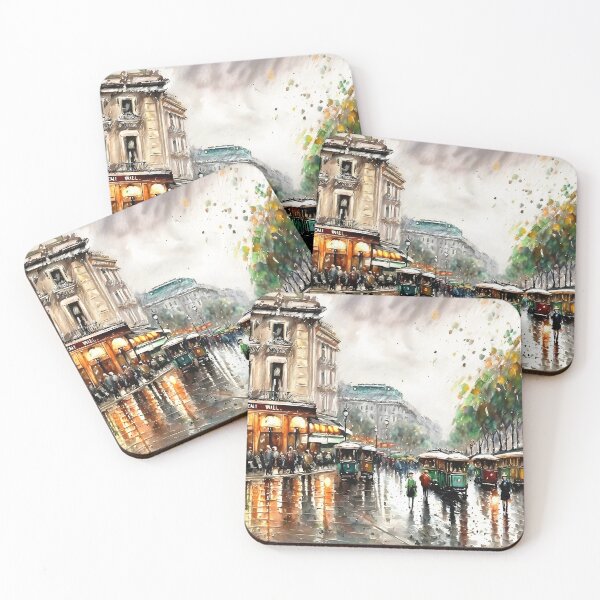 Item preview, La Rue Tronchet, Paris: A Belle Époque Boulevard - 06 designed and sold by artdesignsnow.