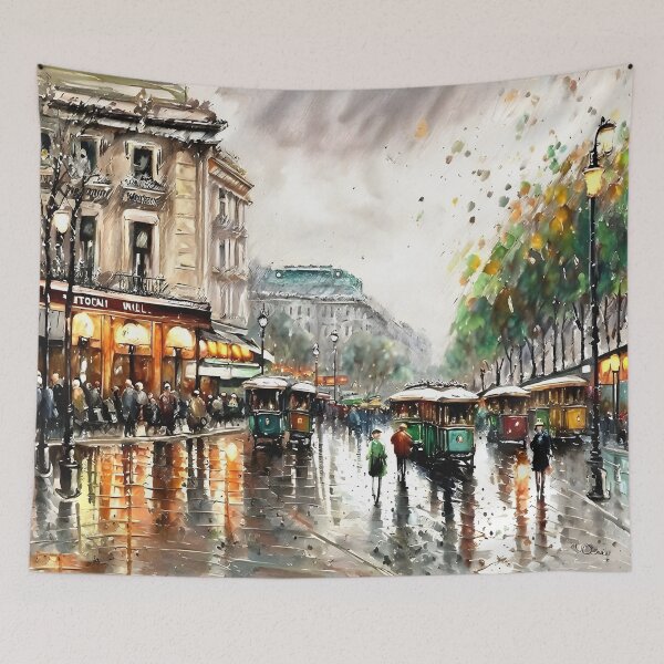 Item preview, La Rue Tronchet, Paris: A Belle Époque Boulevard - 06 designed and sold by artdesignsnow.