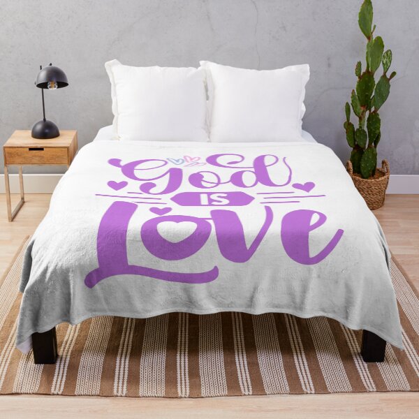 Item preview, God Is Love Shirt – Christian Faith Quote Design | Religious Bible Inspired Typography Art designed and sold by AnnCraftsPH.