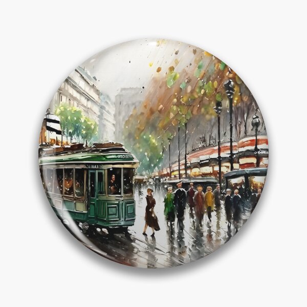 Item preview, La Rue Tronchet, Paris: A Belle Époque Boulevard - 05 designed and sold by artdesignsnow.
