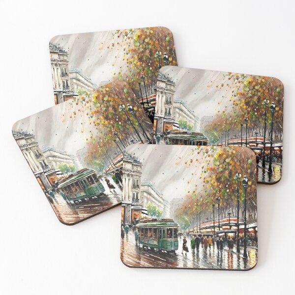 Item preview, La Rue Tronchet, Paris: A Belle Époque Boulevard - 05 designed and sold by artdesignsnow.