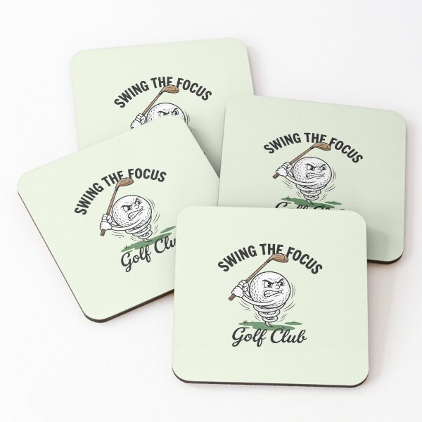 Item preview, Retro Golf Mascot - Swing The Focus Club designed and sold by AdyKurniawan.