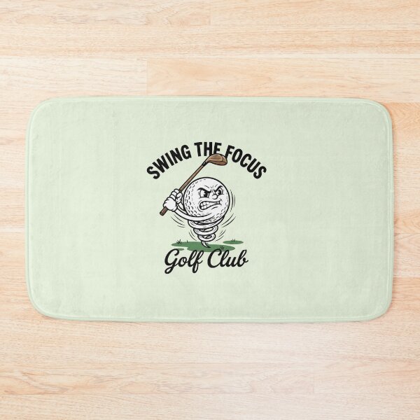 Item preview, Retro Golf Mascot - Swing The Focus Club designed and sold by AdyKurniawan.