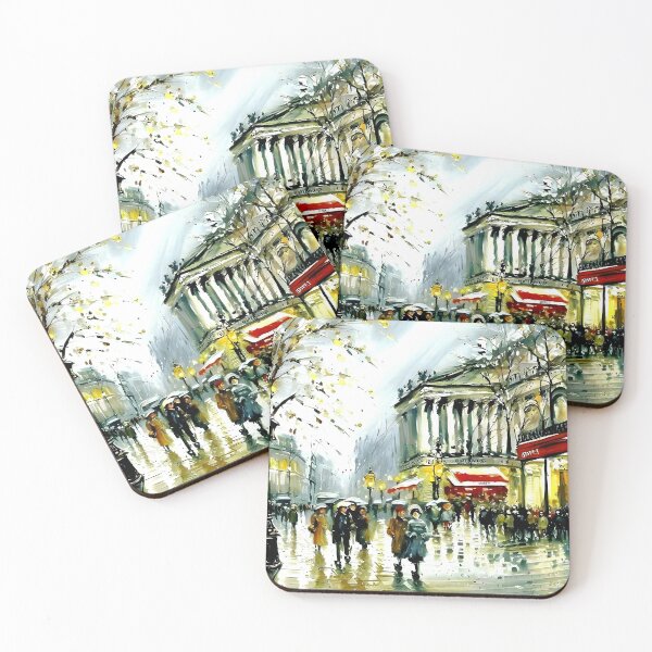 Item preview, La Rue Tronchet, Paris: A Belle Époque Boulevard - 04 designed and sold by artdesignsnow.