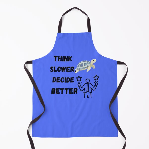 Item preview, Think Slower Decide Better Motivational Quote Turtle Mindset Design designed and sold by NeonPetal.