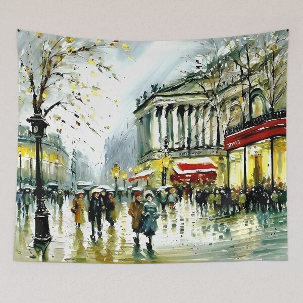 Item preview, La Rue Tronchet, Paris: A Belle Époque Boulevard - 04 designed and sold by artdesignsnow.