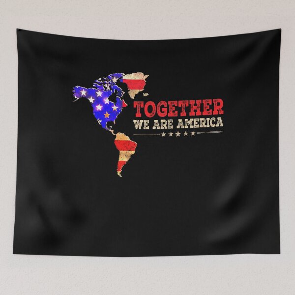 Item preview, Together We Are America designed and sold by MackenzieBin.
