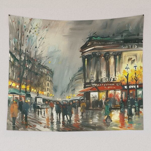 Item preview, La Rue Tronchet, Paris: A Belle Époque Boulevard - 02 designed and sold by artdesignsnow.