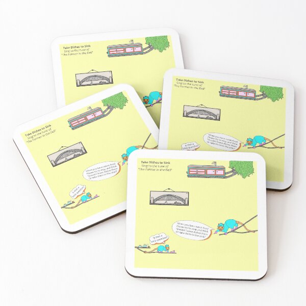 Item preview, Take Dishes to the Sink - The Farmer in the Dell designed and sold by tuneinwithamy.