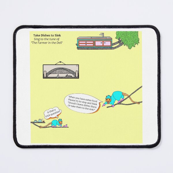 Item preview, Take Dishes to the Sink - The Farmer in the Dell designed and sold by tuneinwithamy.