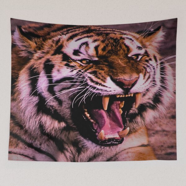 Item preview, stretched tiger roar designed and sold by Lucy4forbes.