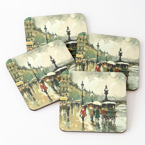 Item preview, La Gare d’Orléans and the Quai d’Orsay in Soft Haze - 03 designed and sold by artdesignsnow.