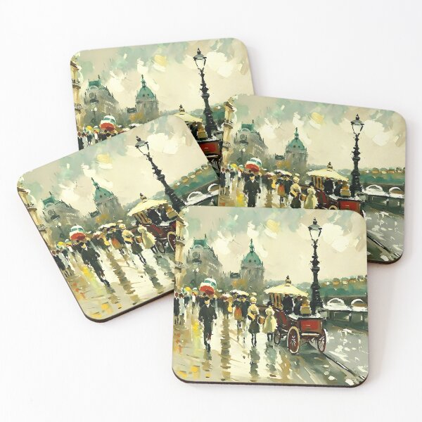 Item preview, La Gare d’Orléans and the Quai d’Orsay in Soft Haze  - 02 designed and sold by artdesignsnow.