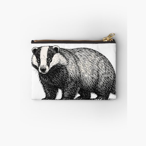 Item preview, The Badger Remembers – Minimalist Woodland Animal Design designed and sold by bazstees54.