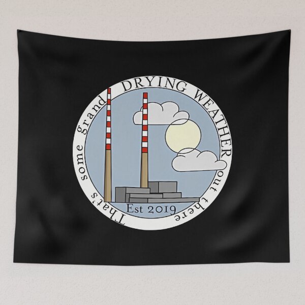 Item preview, Drying Weather Logo designed and sold by DesignDoHyun.