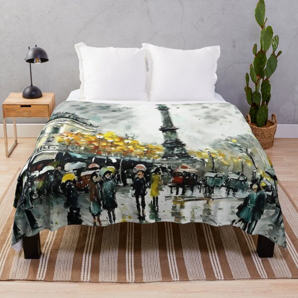 Item preview, La Châtelet: Parisian Streets Alive with Carriages - 10 designed and sold by artdesignsnow.