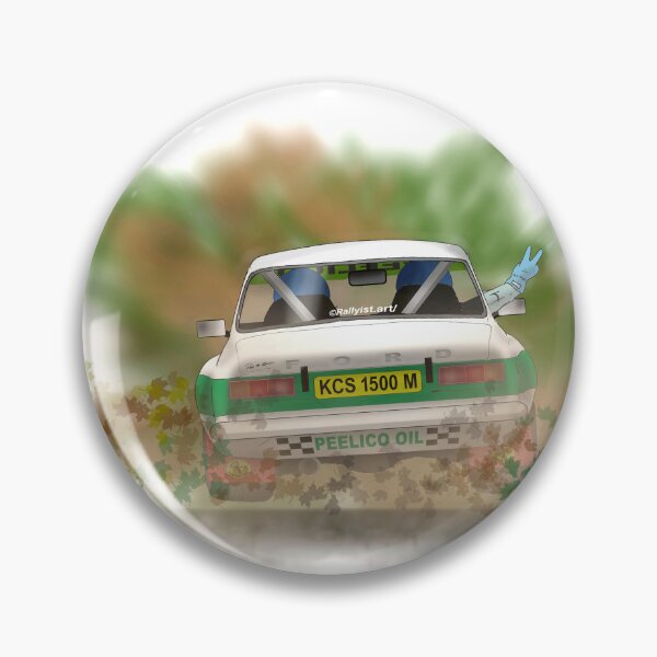 Item preview, Rallyist: Mk1 Escort 'Sporting Gesture' designed and sold by Rallyist.Art Merchandise.