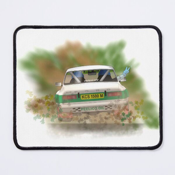 Item preview, Rallyist: Mk1 Escort 'Sporting Gesture' designed and sold by Rallyist.Art Merchandise.