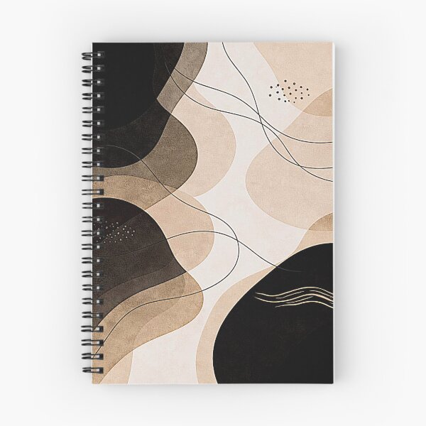 Item preview, BLACK MODERN ORGANIC FLOW designed and sold by harshartsz.