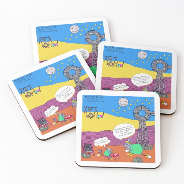 Item preview, Tidy Up After Drawing - It's Raining, It's Pouring designed and sold by tuneinwithamy.