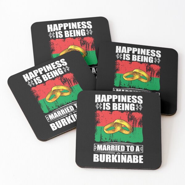 Item preview, Happiness Is Being Married To A Burkinabe designed and sold by GabbyKash.