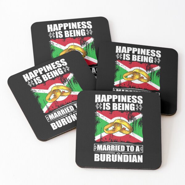 Item preview, Happiness Is Being Married To A Burundian  designed and sold by GabbyKash.