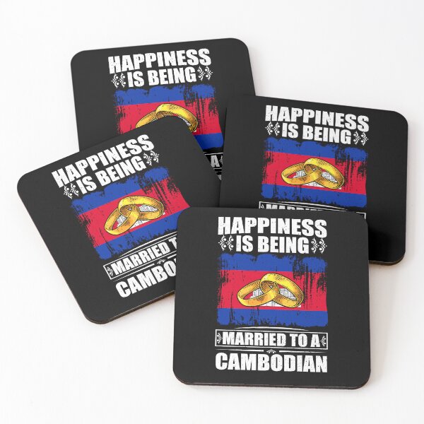 Item preview, Happiness Is Being Married To A Cambodian  designed and sold by GabbyKash.