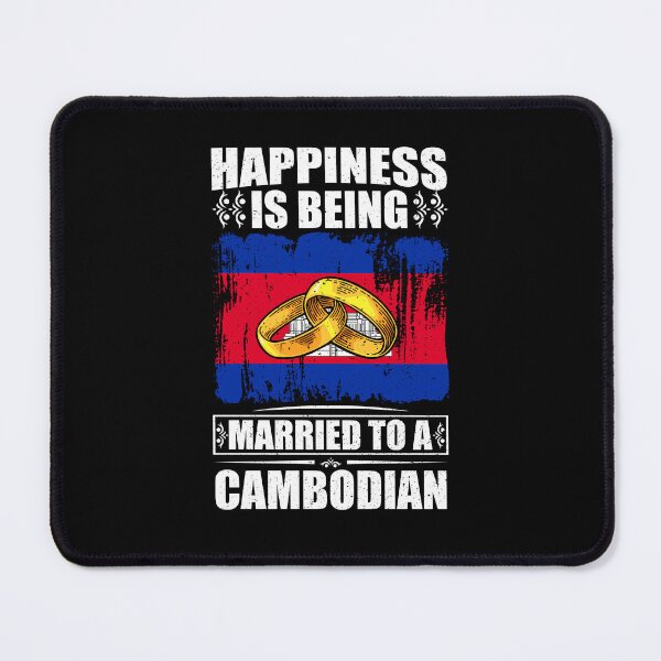Item preview, Happiness Is Being Married To A Cambodian designed and sold by GabbyKash.
