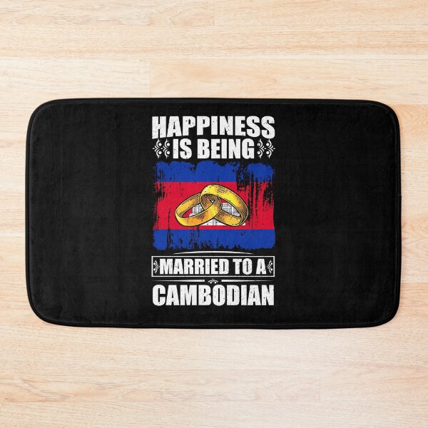 Item preview, Happiness Is Being Married To A Cambodian  designed and sold by GabbyKash.