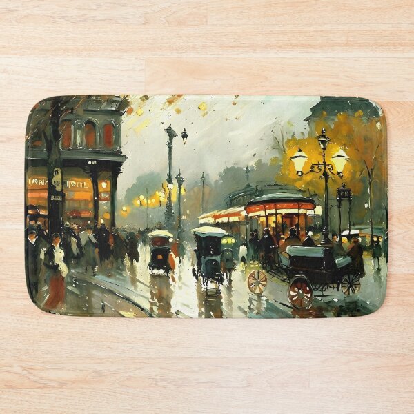 Item preview, La Châtelet: Parisian Streets Alive with Carriages - 04 designed and sold by artdesignsnow.