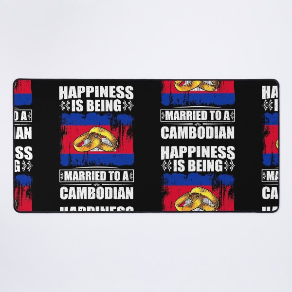 Item preview, Happiness Is Being Married To A Cambodian designed and sold by GabbyKash.