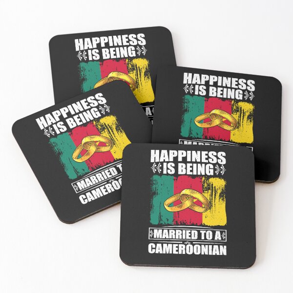 Item preview, Happiness Is Being Married To A Cameroonian  designed and sold by GabbyKash.
