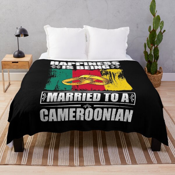 Item preview, Happiness Is Being Married To A Cameroonian  designed and sold by GabbyKash.