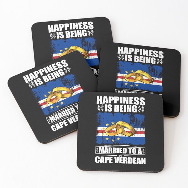 Item preview, Happiness Is Being Married To A Cape Verdean  designed and sold by GabbyKash.