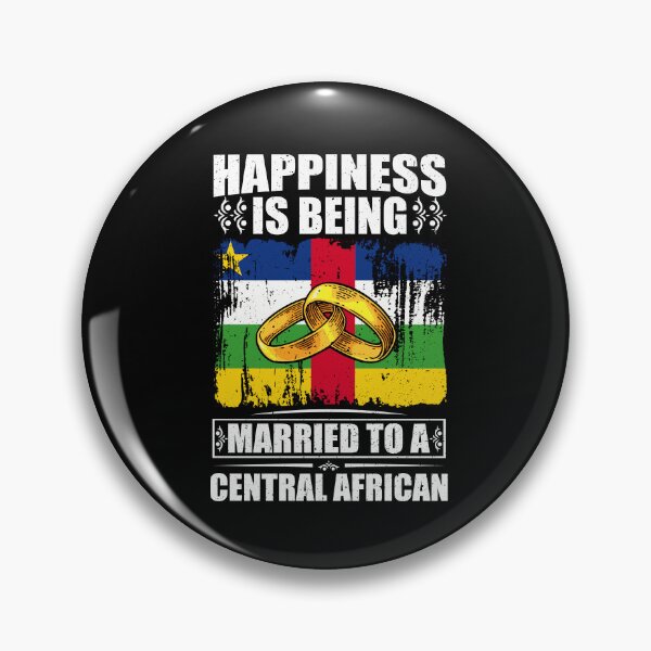 Item preview, Happiness Is Being Married To A central african designed and sold by GabbyKash.