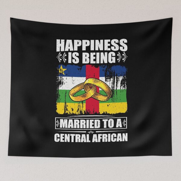 Item preview, Happiness Is Being Married To A central african designed and sold by GabbyKash.