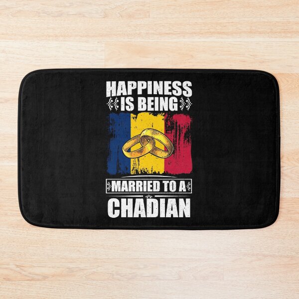 Item preview, Happiness Is Being Married To A Chadian  designed and sold by GabbyKash.
