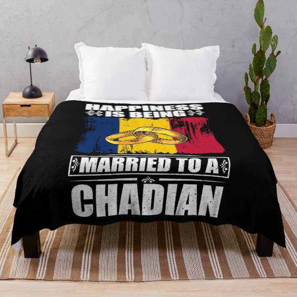 Item preview, Happiness Is Being Married To A Chadian  designed and sold by GabbyKash.