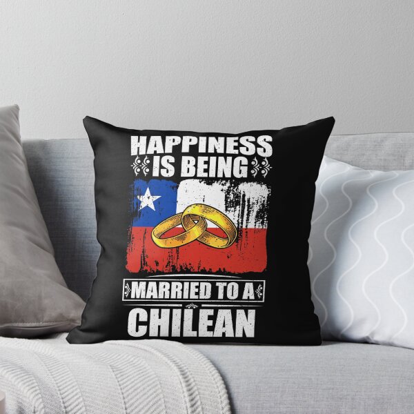 Item preview, Happiness Is Being Married To A Chilean  designed and sold by GabbyKash.