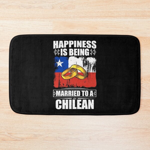 Item preview, Happiness Is Being Married To A Chilean  designed and sold by GabbyKash.