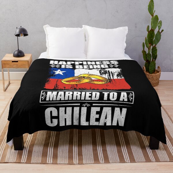 Item preview, Happiness Is Being Married To A Chilean  designed and sold by GabbyKash.