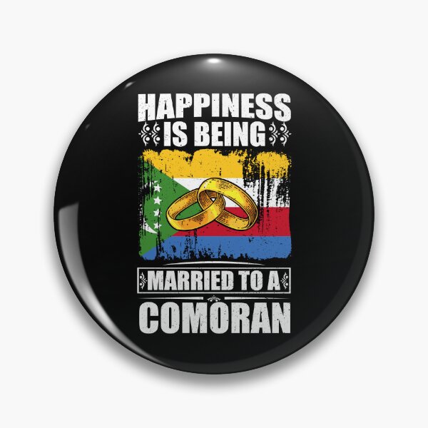 Item preview, Happiness Is Being Married To A Comoran designed and sold by GabbyKash.