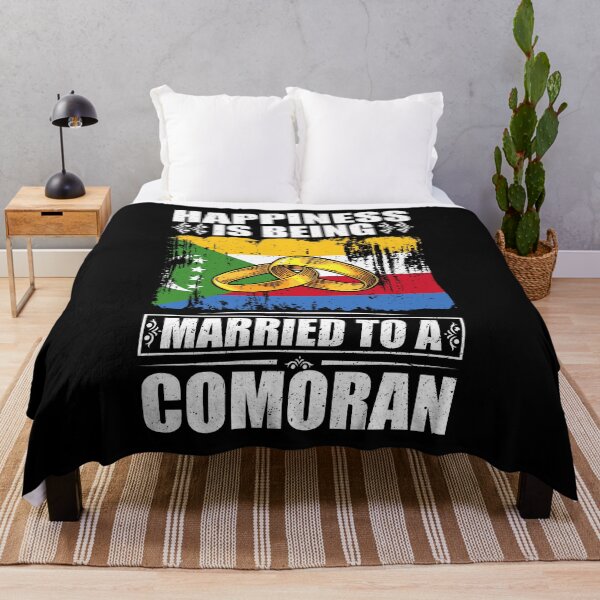 Item preview, Happiness Is Being Married To A Comoran  designed and sold by GabbyKash.