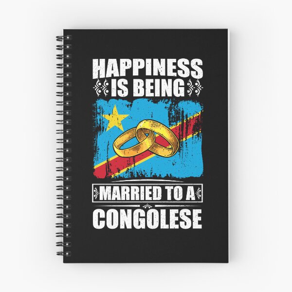 Item preview, Happiness Is Being Married To A Congolese  designed and sold by GabbyKash.