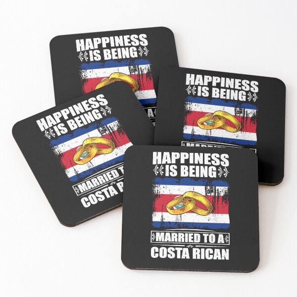Item preview, Happiness Is Being Married To A Costa Rican designed and sold by GabbyKash.