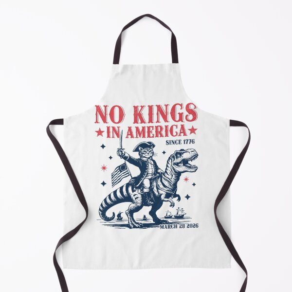 Item preview, No Kings in America march 28 2026 cat designed and sold by MackenzieBin.