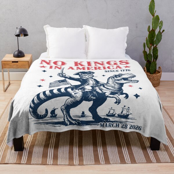 Item preview, No Kings in America march 28 2026 cat designed and sold by MackenzieBin.