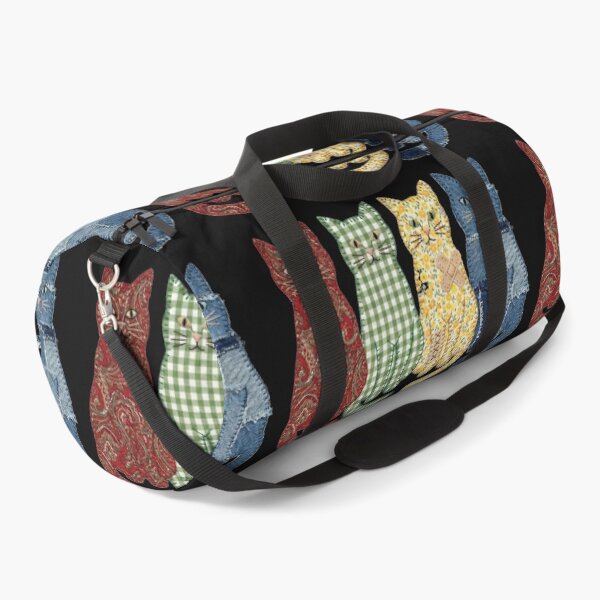 Item preview, Cute Patchwork Cats - Quilted Fabric Applique Style designed and sold by AdyKurniawan.