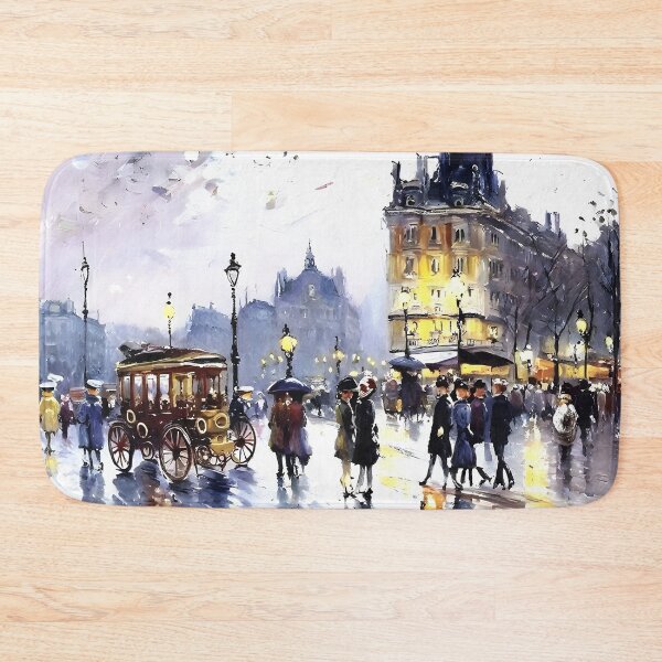 Item preview, Twilight at Hôtel de Ville: Belle Époque Paris - 03 designed and sold by artdesignsnow.
