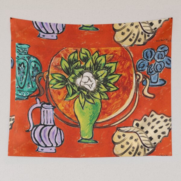 Item preview, Nature Morte Au Magnolia by Henri Matisse: Fauvist Still Life Poster designed and sold by artofuniverse.